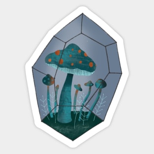 Miniature fairy garden Sticker